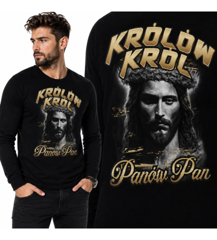 LONGSLEEVE Chrześcijański    Królów Król